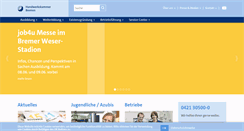 Desktop Screenshot of hwk-bremen.de